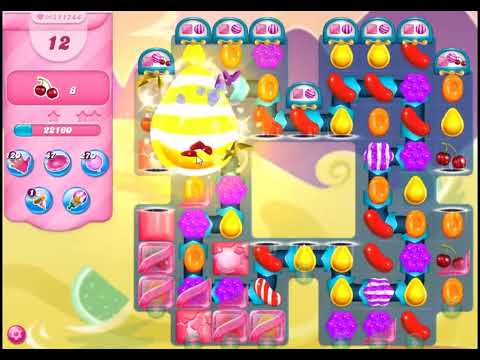 Candy Crush Saga Level 11744 - NO BOOSTERS | SKILLGAMING ✔️