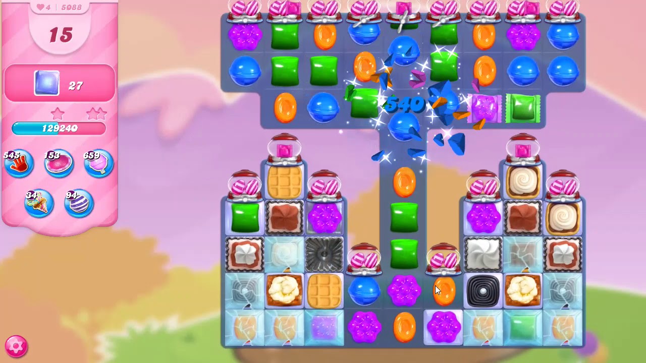 Candy Crush Saga Level 5088 NO BOOSTERS