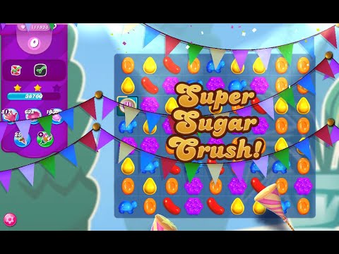 Candy Crush Saga Level 11926 (22 moves, NO boosters)