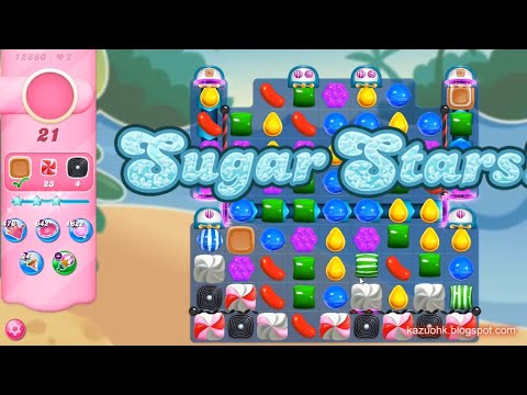 Candy Crush Saga Level 12880 (Sugar stars, No boosters)