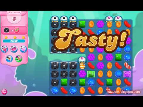 Candy Crush Saga Level 12448 (31 moves, 3 stars, No boosters)