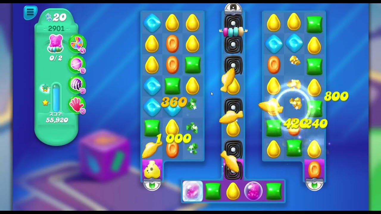 #2901 Candy Crush Soda Saga NO BOOSTERS