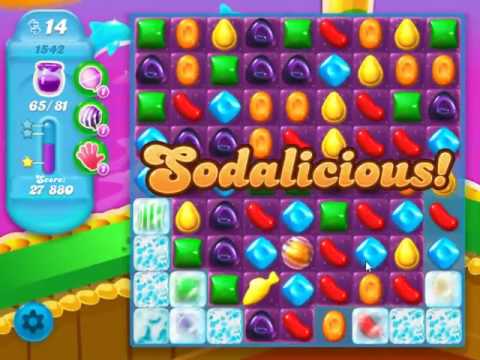 Candy Crush Soda Saga Level 1542 - NO BOOSTERS