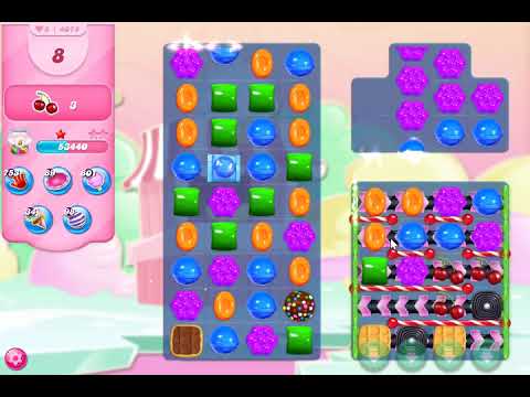 Candy Crush Saga Level 4075 NO BOOSTERS