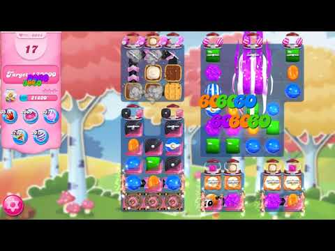 Candy Crush Saga LEVEL 6644 NO BOOSTERS