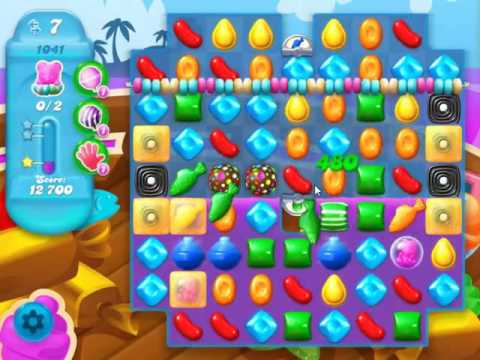 Candy Crush Soda Saga Level 1041 - NO BOOSTERS