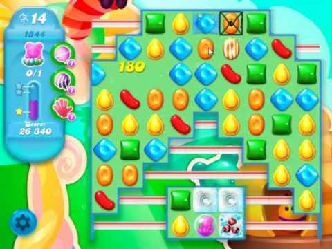 Candy Crush Soda Saga Level 1344 - NO BOOSTERS