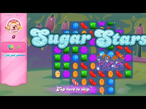 Candy Crush Saga Level 13365 (2nd version, Sugar stars, No boosters)