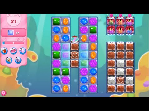 Candy Crush Saga Level 4668 NO BOOSTERS