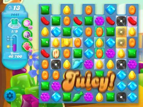 Candy Crush Soda Saga Level 1441 - NO BOOSTERS