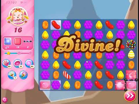 Candy Crush Saga Level 15707 - NO BOOSTERS | SKILLGAMING ✔️