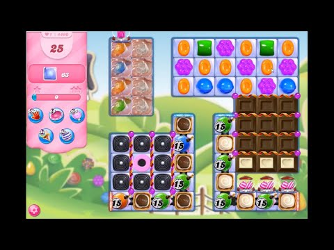 Candy Crush Saga Level 4490 NO BOOSTERS