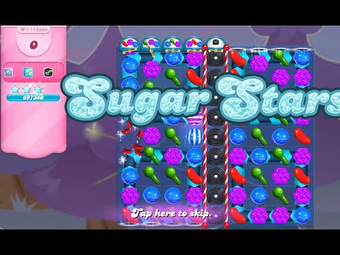 Candy Crush Saga Level 12395 (Sugar stars, No boosters)