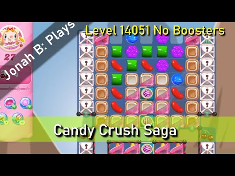 Candy Crush Saga Level 14051 No Boosters