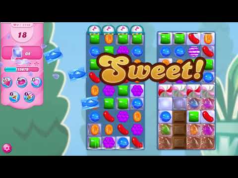 Candy Crush Saga Level 1116 NO BOOSTERS