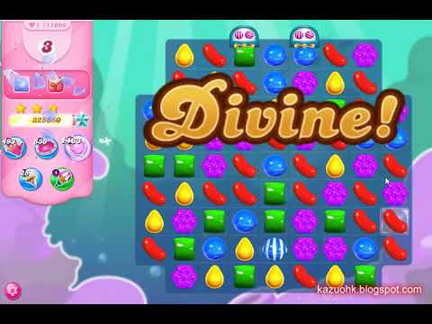 Candy Crush Saga Level 11095 (3 stars, No boosters)