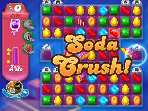 Candy Crush Soda Saga Level 2065 (3 stars, NO boosters)