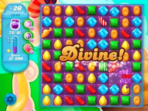 Candy Crush Soda Saga Level 1345 - NO BOOSTERS