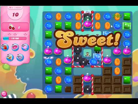 Candy Crush Saga Level 4225 NO BOOSTERS