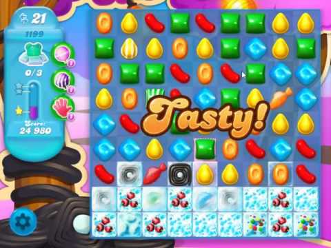 Candy Crush Soda Saga Level 1199 - NO BOOSTERS