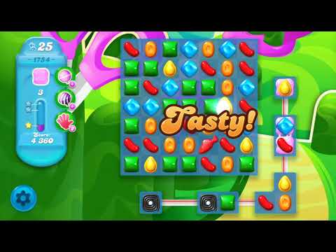 Candy Crush Soda Saga Level 1754 (3 Stars)