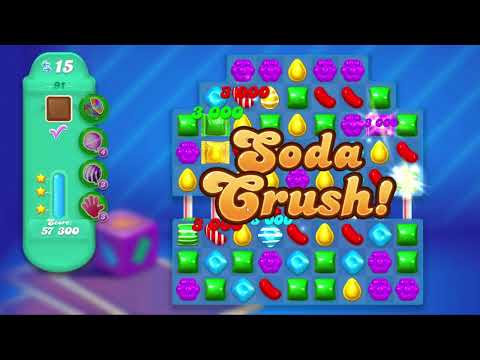 Candy Crush Soda Saga Level 91 - AppTipper.com