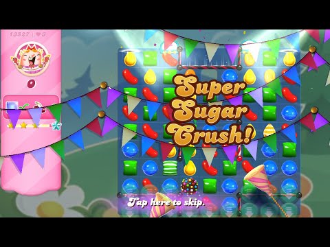 Candy Crush Saga Level 13527 (3 stars, NO boosters)