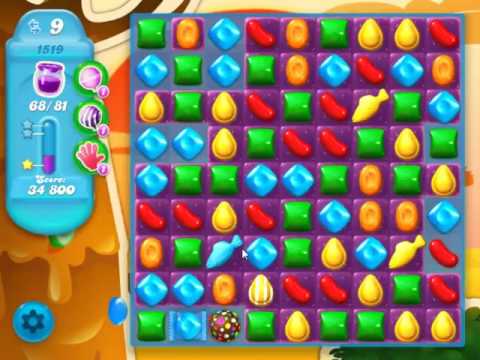 Candy Crush Soda Saga Level 1519 - NO BOOSTERS