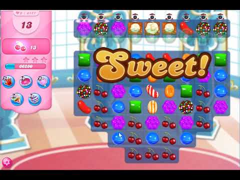 Candy Crush Saga Level 4177 NO BOOSTERS