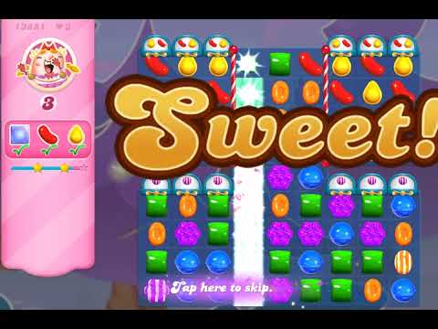 Candy Crush Saga Level 13881 (NO boosters)