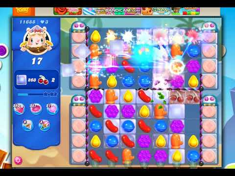 Candy Crush Saga Level 11688  - 24 Moves NO BOOSTERS