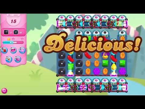 Candy Crush Saga Level 9207 NO BOOSTERS