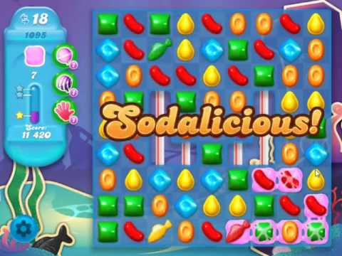 Candy Crush Soda Saga Level 1095 - NO BOOSTERS