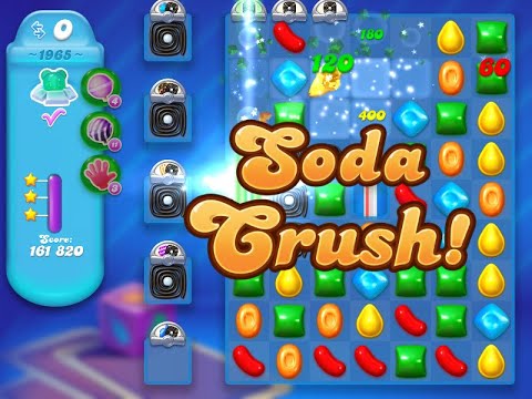 Candy Crush Soda Saga Level 1965 (3 stars, NO boosters)