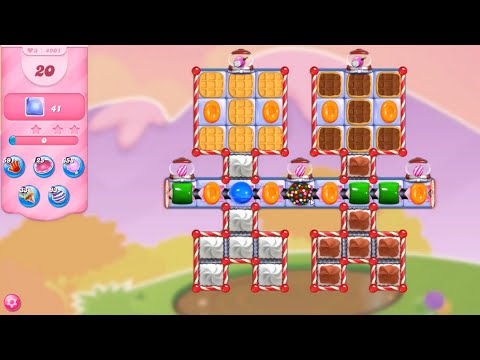 Candy Crush Saga Level 4901 NO BOOSTERS