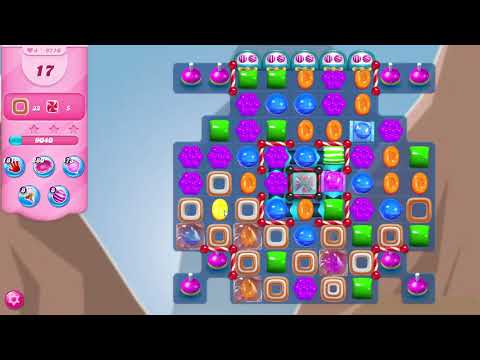 Candy Crush Saga Level 9710 NO BOOSTERS