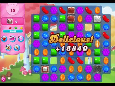 Candy Crush Saga Level 3181 NO BOOSTERS (second version)