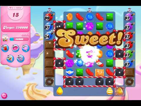 Candy Crush Saga Level 4063 NO BOOSTERS