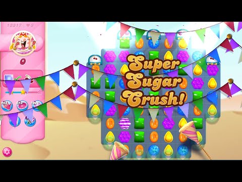 Candy Crush Saga Level 13317 (NO boosters)