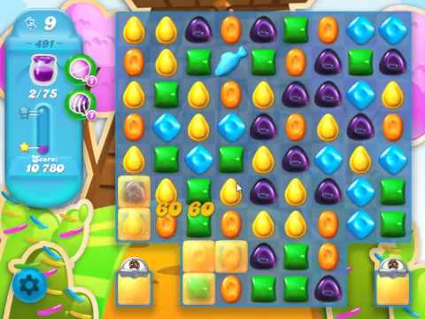 Candy Crush Soda Saga Level 491