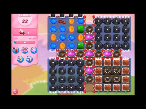 Candy Crush Saga Level 4442 NO BOOSTERS