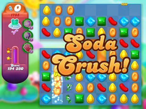 Candy Crush Soda Saga Level 1785 (3 stars, No boosters)