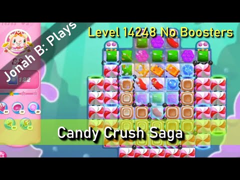 Candy Crush Saga Level 14248 No Boosters