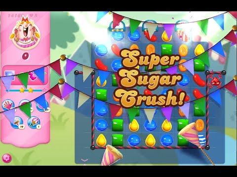 Candy Crush Saga Level 14160 (3 stars, NO boosters)