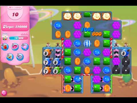 Candy Crush Saga Level 4243 NO BOOSTERS