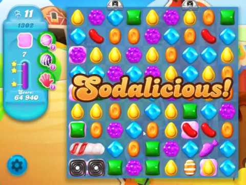 Candy Crush Soda Saga Level 1302 - NO BOOSTERS