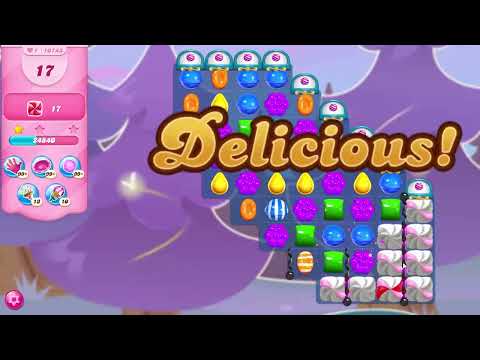 Candy Crush Saga Level 10743 NO BOOSTERS (fifth version)