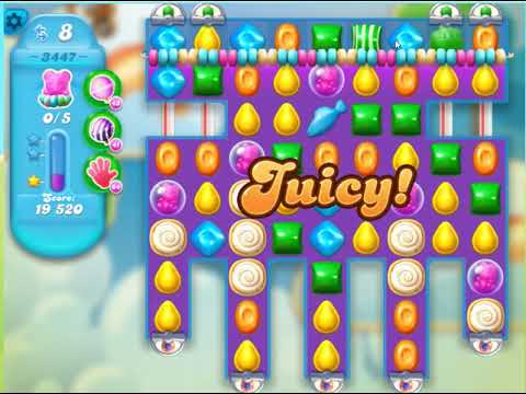 Candy Crush Soda Saga Level 3447 **