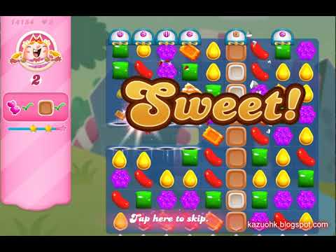 Candy Crush Saga Level 14154 (3 stars, NO boosters)