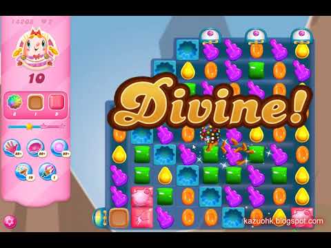 Candy Crush Saga Level 14208 (3 stars, NO boosters)